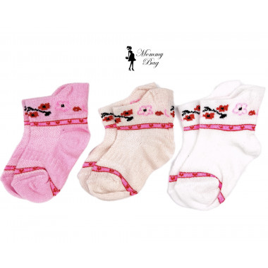 Носочки Mommy Bag 0-12 мес 3 пары Limited №50 (размер 16-19)