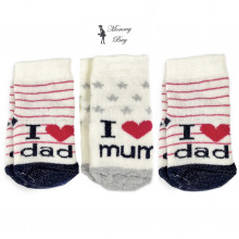 Носочки Mommy Bag 0-12 мес 3 пары Limited №69 Носочки Mommy Bag 0-12 мес 3 пары Limited №69