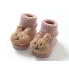 Носочки нарядные 0-12 мес (р.18-21) #31 Зайка Тедди (розовые) (размер стельки 11.5 см)