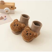 Носочки нарядные 0-12 мес #33 Мишка Тедди (Коричневые)