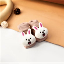 Носочки нарядные 0-12 мес #42 Клубники (Розовые)