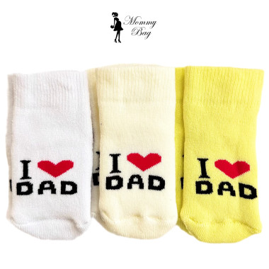 Носочки Mommy Bag 0-12 мес (3 пары) №51 (размер 10) 