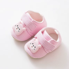 Тапочки-пинетки антискользящие 0-12 мес (р.18-21) №2 Розовые (размер стельки 11.5 см) Тапочки-пинетки антискользящие 0-12 мес (р.18-21) №2 Розовые (размер стельки 11.5 см)