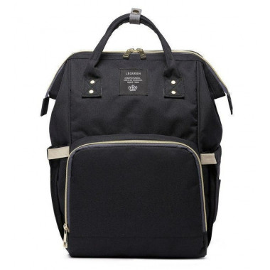 Сумка-рюкзак 2в1 для мамы Baby Bag Черная