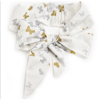 Повязка-афробант на голову RoyalBaby Бабочки #1