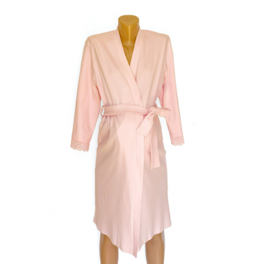Халат для мамы L/XL - Пудровый