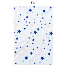 Простынь на резинке Звездочки в круглую/овальную кроватку №9