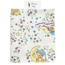 Фланелевая пеленка байковая с начесом Мишка на Луне # 8