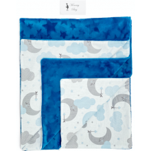 Плед с плюшем Луна №15