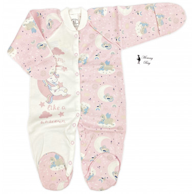 Человечек RoyalBaby Волшебные Единороги р.62, 0-6 мес