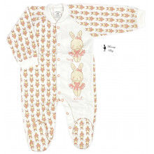 Человечек RoyalBaby Зайка-балерина р.68, 3-9 мес Человечек RoyalBaby Зайка-балерина р.68, 3-9 мес