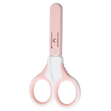 Безопасные детские ножницы с колпачком Mommy Bag, розовые