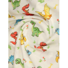 Фланелевая пеленка 110х90см Динозаврики #42 (байка) Фланелевая пеленка 110х90см Динозаврики #42 (байка)