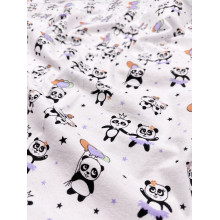 Фланелевая пеленка 110х90см Голубые Панды #5 Фланелевая пеленка 110х90см Голубые Панды #5