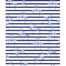 Фланелевая пеленка 110х90 см #17 Фламинго голубой (байка) Фланелевая пеленка 110х90 см #17 Фламинго голубой (байка)