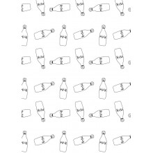 Фланелевая пеленка 110х90см Молоко Milk #26 (байка) Фланелевая пеленка 110х90см Молоко Milk #26 (байка)