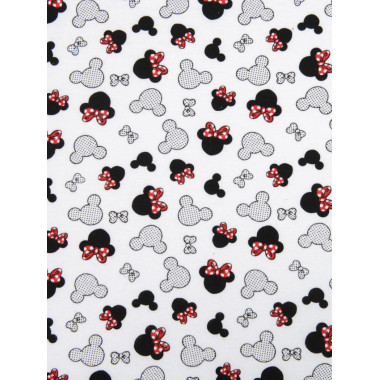 Фланелевая пеленка 110х90см Минни Маус #49 (байка)