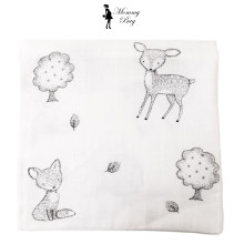 Муслиновая пеленка 100х80 см Оленёнок #27