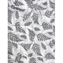 Муслиновая пеленка 100х80 см Листья папоротника #30