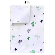 Непромокаемая пеленка многоразовая Кактусы #24 Непромокаемая пеленка многоразовая Кактусы #24