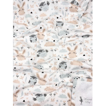 Непромокаемая пеленка многоразовая Совы и зайчики #14 Непромокаемая пеленка многоразовая Совы и зайчики #14