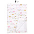 Непромокаемая пеленка многоразовая 100×70 см Водопад из розовато-золотых сердечек #17