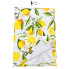 Непромокаемая пеленка многоразовая 100×70 см Лимоны с листьями #21