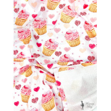 Непромокаемая пеленка многоразовая 100×70 см Кексики #8