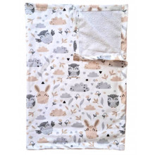 Непромокаемая пеленка многоразовая Совы и зайчики №7 Непромокаемая пеленка многоразовая Совы и зайчики №7