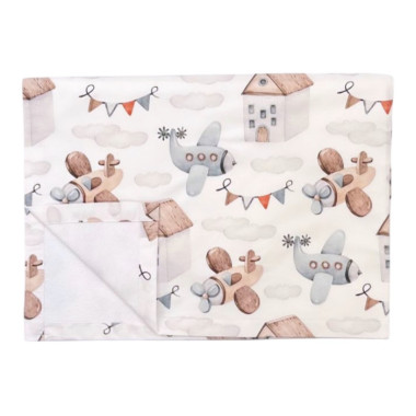 Непромокаемая пеленка многоразовая Самолеты #38