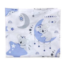 Пеленка ситец 110х100 см Коала на луне #30