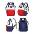 Сумка-рюкзак 2в1 для мамы Baby Bag Цветная