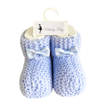 Пинетки-топики для новорожденных 0-12 мес Синие