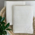Плед вафельный (пике) 110х95 см Белый