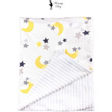 Плед 100х80 см Mommy Bag №1 Луна со звездочками