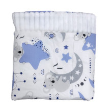 Плед 100х80 см Mommy Bag №15 Коала (с белым плюшем)