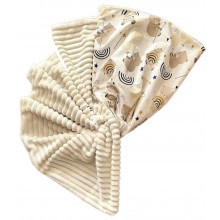 Плед 100х80 см Mommy Bag – №4 Мишки с радугой