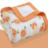 Плед муслиновый 110х110 см Mommy Bag Апельсины