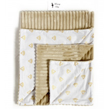 Плед с плюшем Бриллианты №13