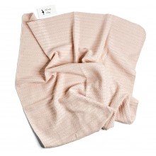 Плед летний Пудровый