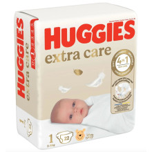 Подгузники Huggies Extra Care Newborn 1 (3-5 кг) 22 шт.