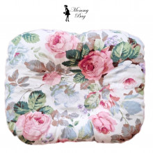 Ортопедическая подушка для новорожденных Цветочки №4