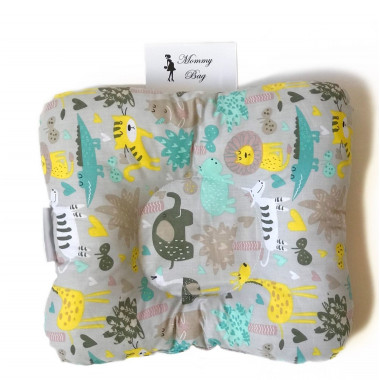 Ортопедическая подушка для новорожденных Зверята #2