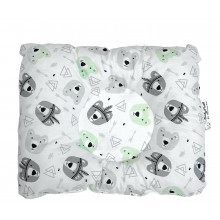 Ортопедическая подушка для новорожденных Мишки-индейцы №17