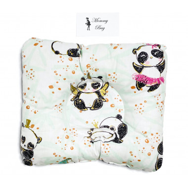 Ортопедическая подушка для новорожденных Панда №7