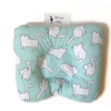 Ортопедическая подушка для новорожденных Котики №4