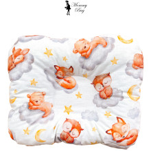 Ортопедическая подушка для новорожденных Спящие зверьки №25