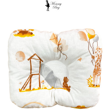 Ортопедическая подушка для новорожденных Зоопарк №18