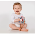 Погремушка, грызунок-прорезыватель сенсорный силиконовый Mommy Bag Space Разноцветный