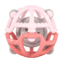 Игрушка-погремушка развивающая Mommy Bag Круг розовый